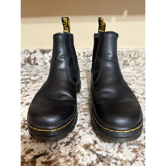Doc Dr. Martens Embury Chelsea Women's Black Oiled Leather Ankle Boots US 6 - Picture 8 of 8